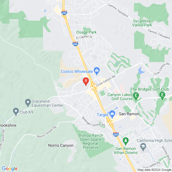 Jason Brown, Sr. Loan Broker location map: 2600 Old Crow Canyon Rd, San Ramon, CA